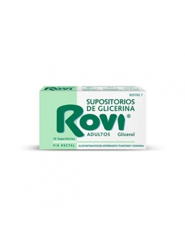 Rovi Supositorio Glicerina AD 12