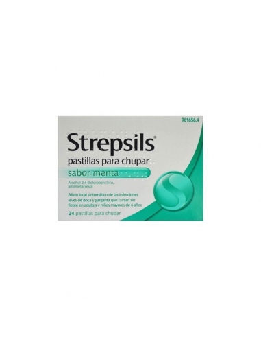 Strepsils Menta 24 Pastillas                 
