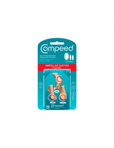 Compeed Ampollas Mixto 3 Tamaños 5 uds 