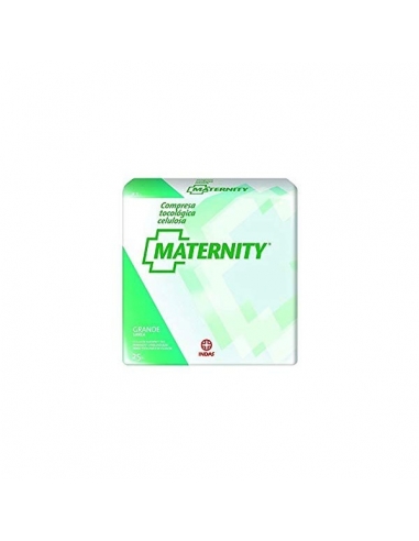 Indasec Compresa Tocologica Celulosa Maternity 25uds