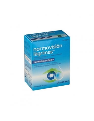 Normon Normovisión Lágrimas Monodosis 30uds            