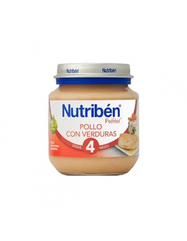 Nutriben Desde 4 Mes Pollo Verduras 130gr
