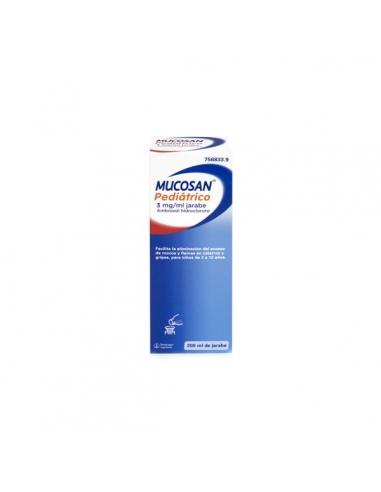 Mucosan 15mg/5ml Jarabe Pediatrico 200ml