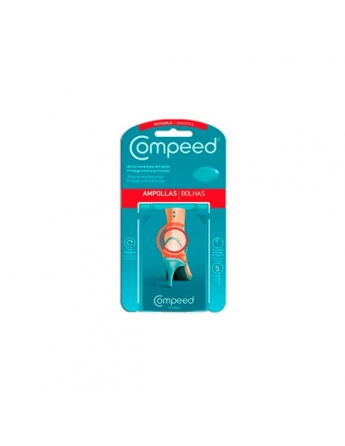 Compeed Style SOS Ampollas Talón Invisible 5 uds