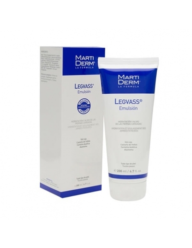 Martiderm Legvass Hidro Descans Emulsión Corporal 200 ml