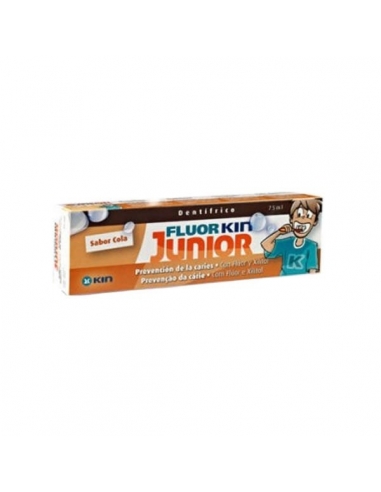 Kin Pasta Fluor Junior Cola 6-12 años 75ml       