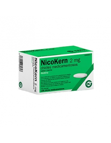 Nicokern 2mg 108 Chicles Menta