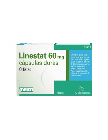 Linestat 60mg 42 Cápsulas