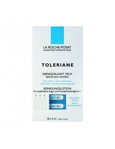 La Roche Posay Toleriane Desmaquillante Ojos 30 Monodosis