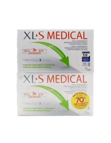 XLS Medical Captagrasas 2x180 Comprimidos