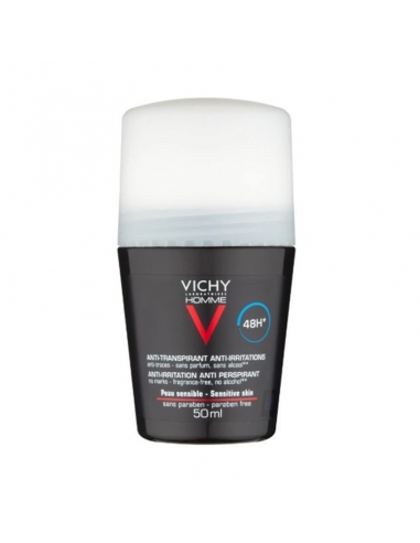 Vichy Homme Desodorante Bola Piel Sensible 50ml