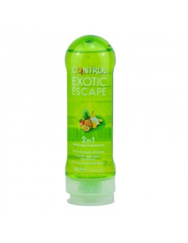Control Exotic Escape Gel Masaje y Placer 200ml