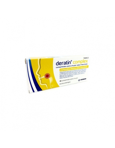 Deratin Complex Miel Limón 30 Comprimidos