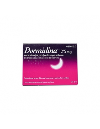 Dormidina Comprimidos 14x12,5mg                  