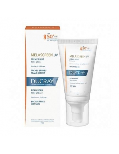 Ducray Melascreen Crema Enriquecida SPF50+ 40 ml