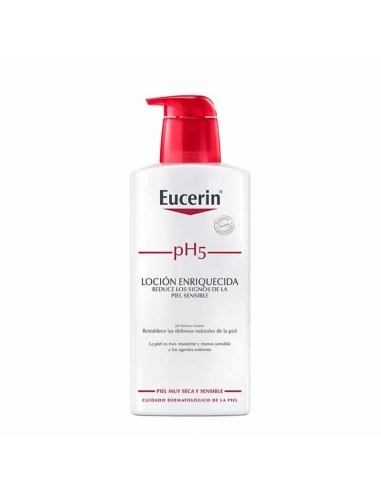Eucerin Loción Enriquecida Para Pieles Sensibles 400ml