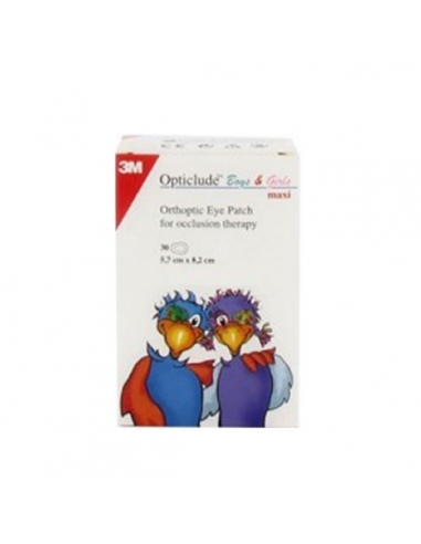 Opticlude Niños Dibujo Parches 5x6cm 30uds      