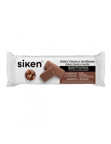 Siken Barrita Sustitutiva Cacao 44gr