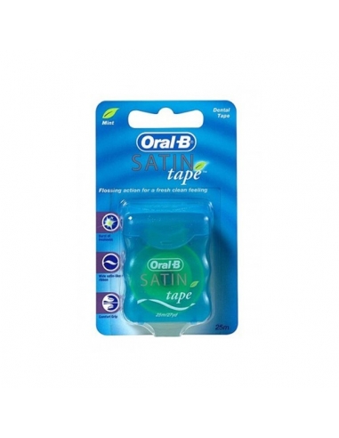 Oral B Cinta Dental Satin Tape Menta 25m