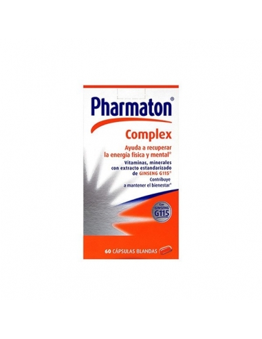 Pharmaton Complex Cápsulas 60uds                     