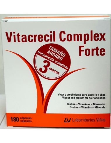 Vitacrecil Complex Forte 180 Cápsulas