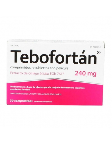 Tebofortán 240 mg 30 comprimidos
