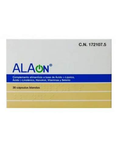 Alaon 30 cápsulas blandas