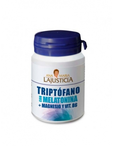 Triptófano con melatonina, magnesio y...