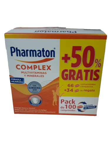 Pharmaton Complex Promo 66+34...