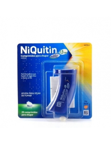Niquitin Menta 1.5 Mg 20 Comprimos...