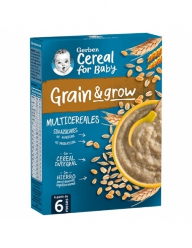 Gerber Papilla Multicereales 0% 180 Gr