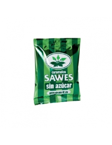 Sawes Caramelo Eucalipto Forte Sin Azucar Bolsa 50gr    