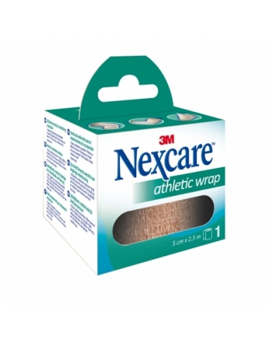 Venda nexcare cohesiva piel 2.5 m x 5 cm