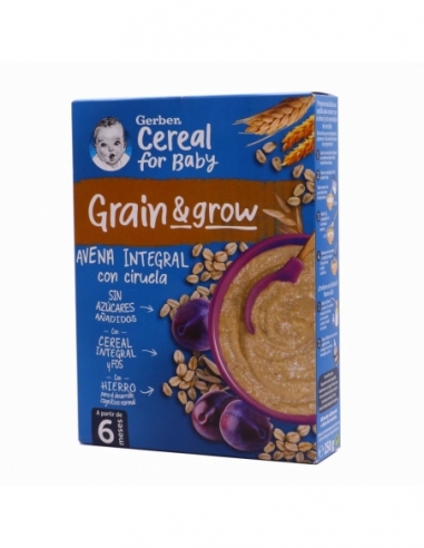 Gerber Papilla Avena Y Ciruela 250 Gr