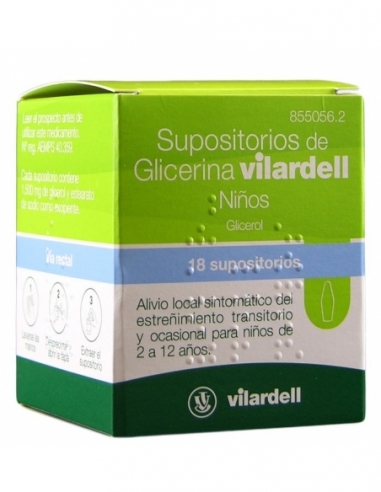 Supositorios de Glicerina Vilardell...
