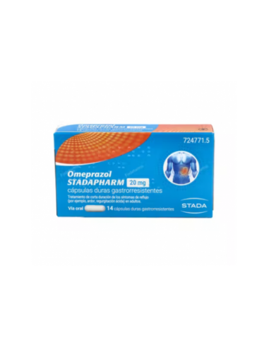Omeprazol Stadapharm 20 Mg Cápsulas