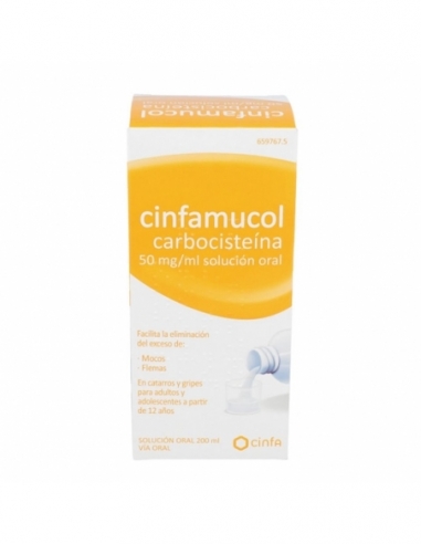 Cinfamucol Carbocisteína