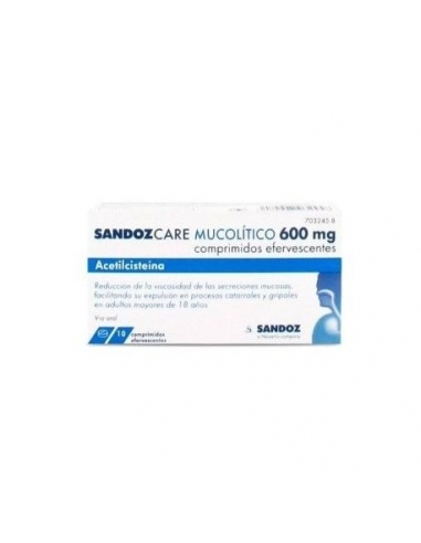 Sandozcare Mucolitico 600 Mg 10...