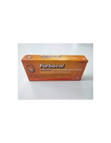 Farbucal 5Mg/5Mg 20 Comprimidos Para...