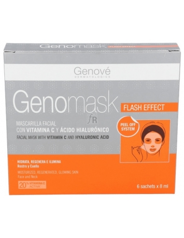 Genomask Vitamina C Monodosis 8 Unidades