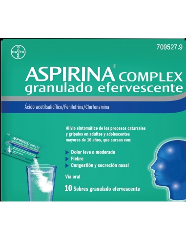 Aspirina Complex 10 Sobres