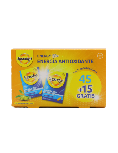Supradyn Energy 50+ Promoción 45+15...