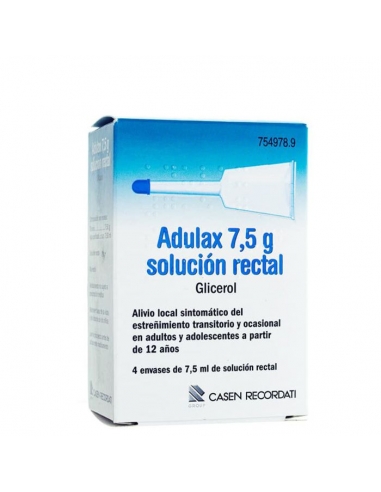 Adulax 4 Enemas Rectales 7.5 Ml