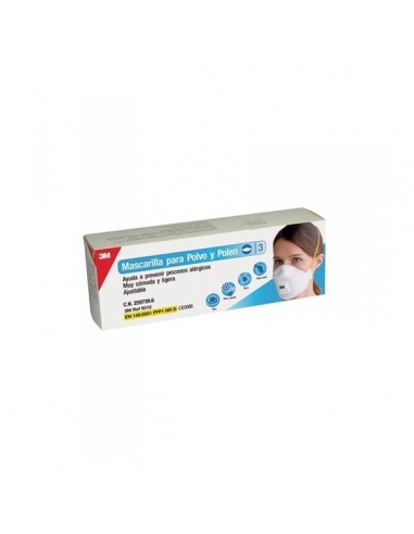 3M Mascarilla Polen y Polvo FFP1 3uds