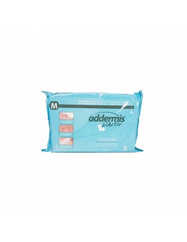 Addermis Biactiv Manopla Lavado Corporal 40uds     